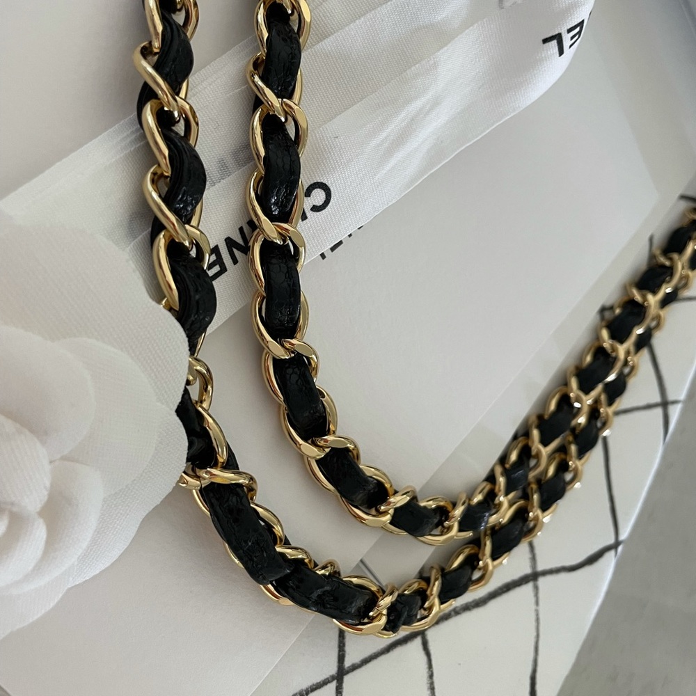 Chanel classic flap maxi bag caviar black w/gold - Picture 9 of 11